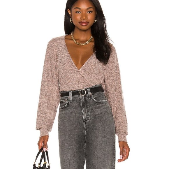 FREE PEOPLE Going for Gold Sweater in Rose - Picture 10 of 12